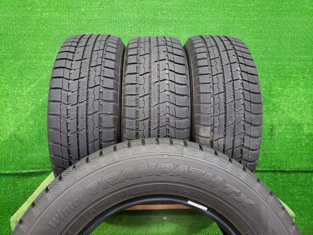 トーヨー TOYO スタッドレスタイヤ 4本セット WINTER TRANPATH TX 215/65R16 2021年 8分山_画像1