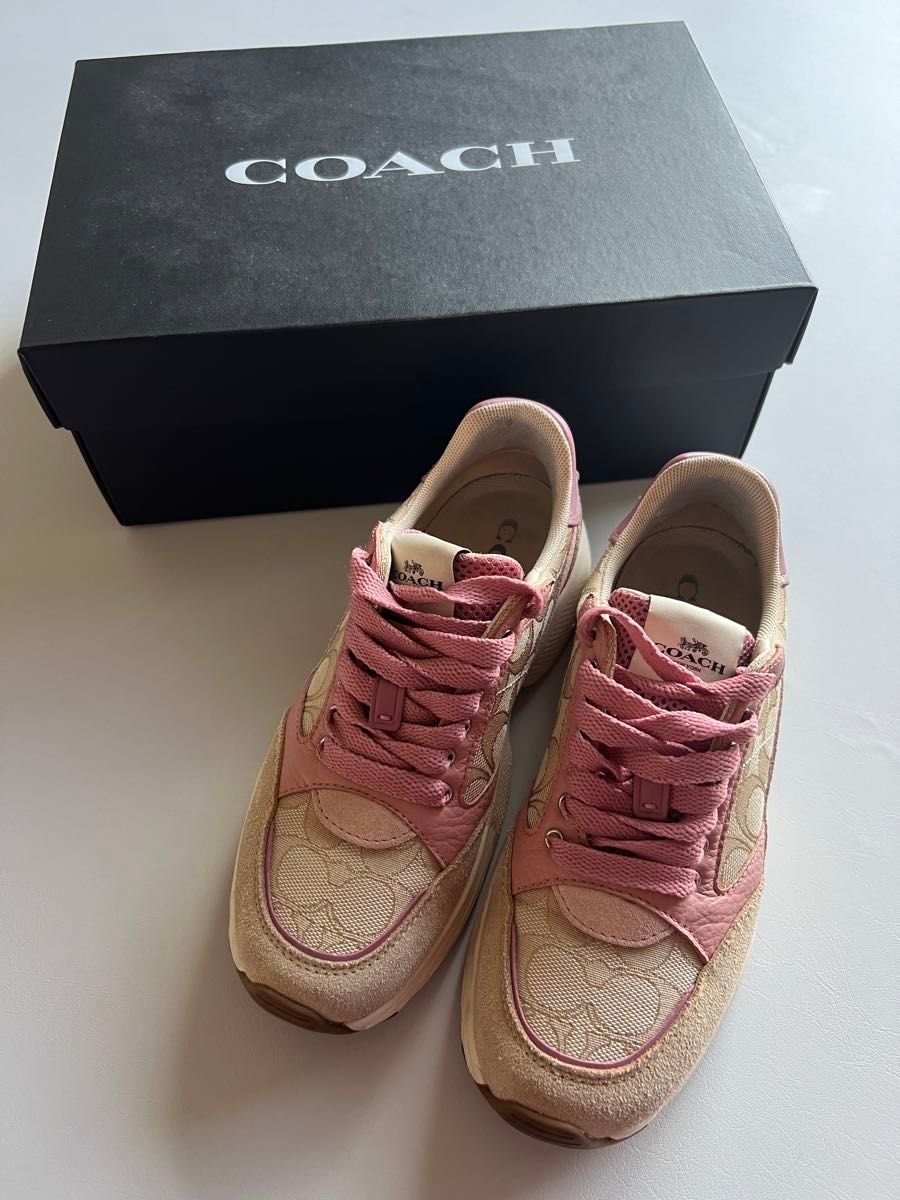 コーチ COACH テックランナースニーカー シグネチャー シューズ コーチ COACH テックランナースニーカー シグネチャー シューズ