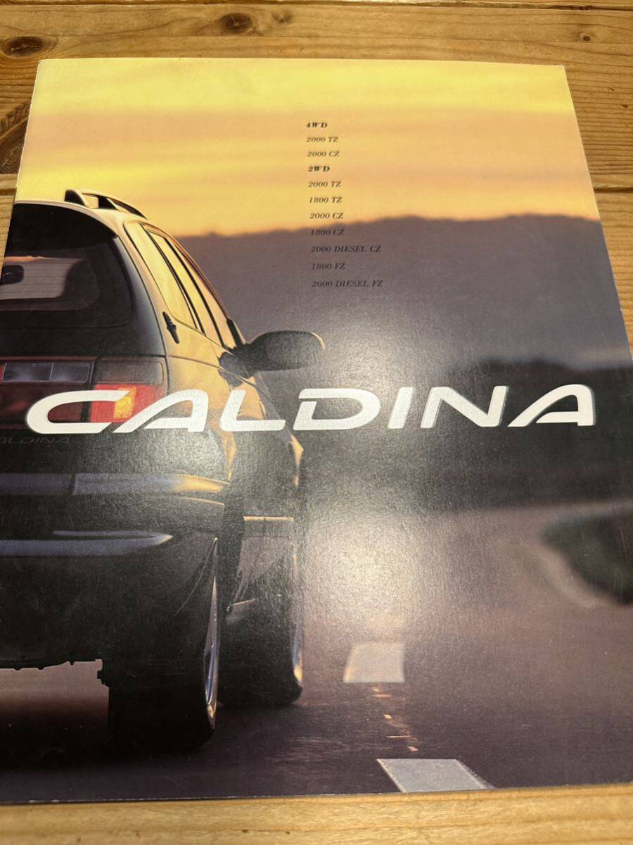  Toyota Caldina TOYOTA CALDINA 1993 year catalog 