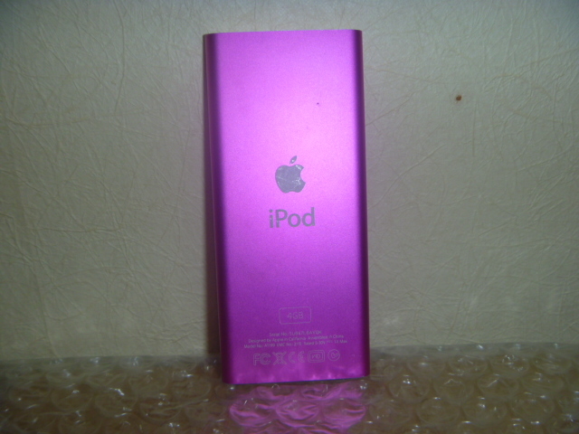 Apple アップル iPod nano 第2世代 A1199 4GB ピンク PC接続確認 初期化_画像5