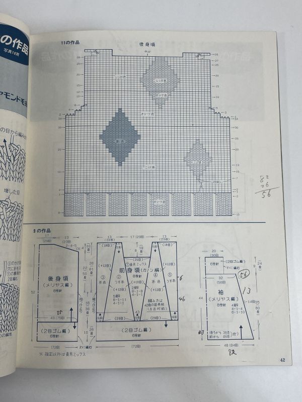 絶版手芸本「手あみって、新しいと思う。」大橋歩日本ヴォーグ社昭和レトロ当時物編み物　昭和58年【H77064】_画像3