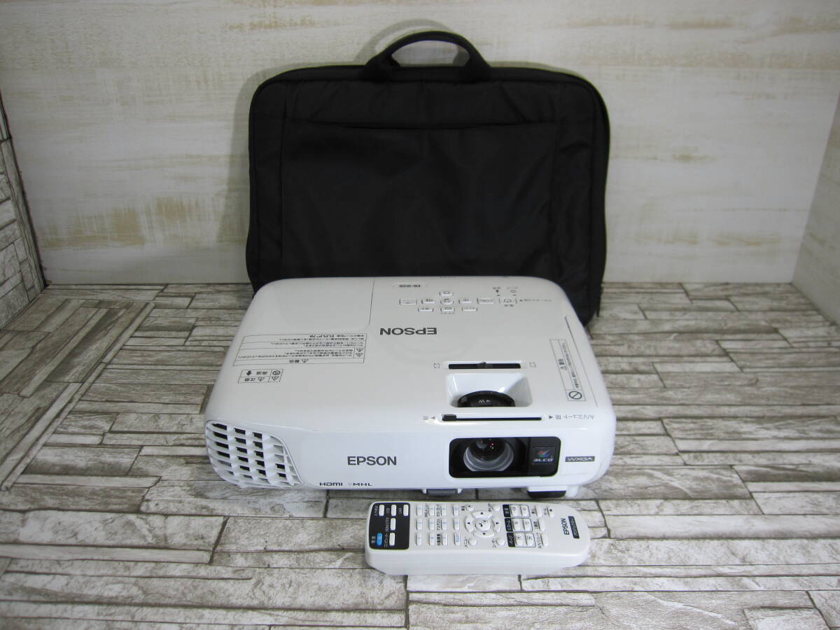 ★☆EPSON ビジネスプロジェクター EB-W28 ランプ使用時間360/0☆★