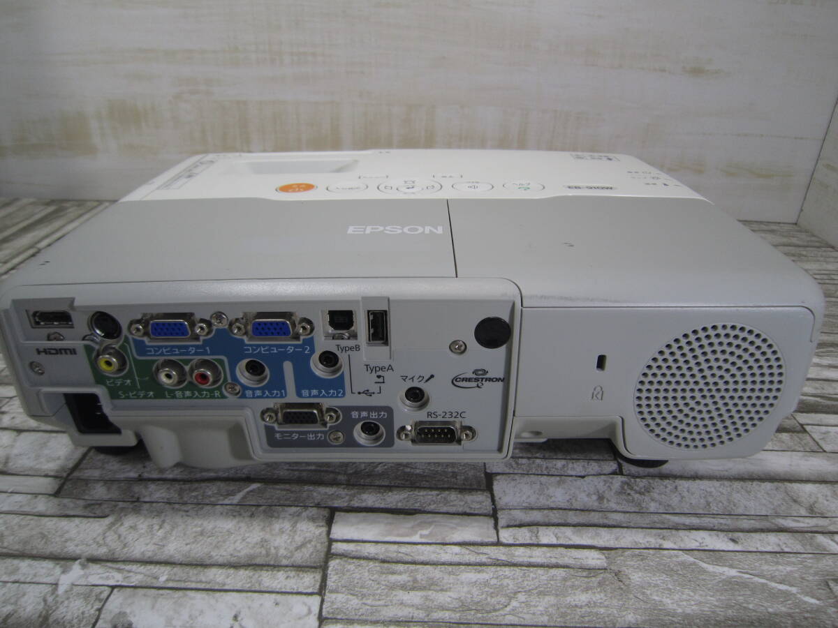 EPSON エプソン LCD PROJECTOR プロジェクター EB-910W リモコン付きの画像4