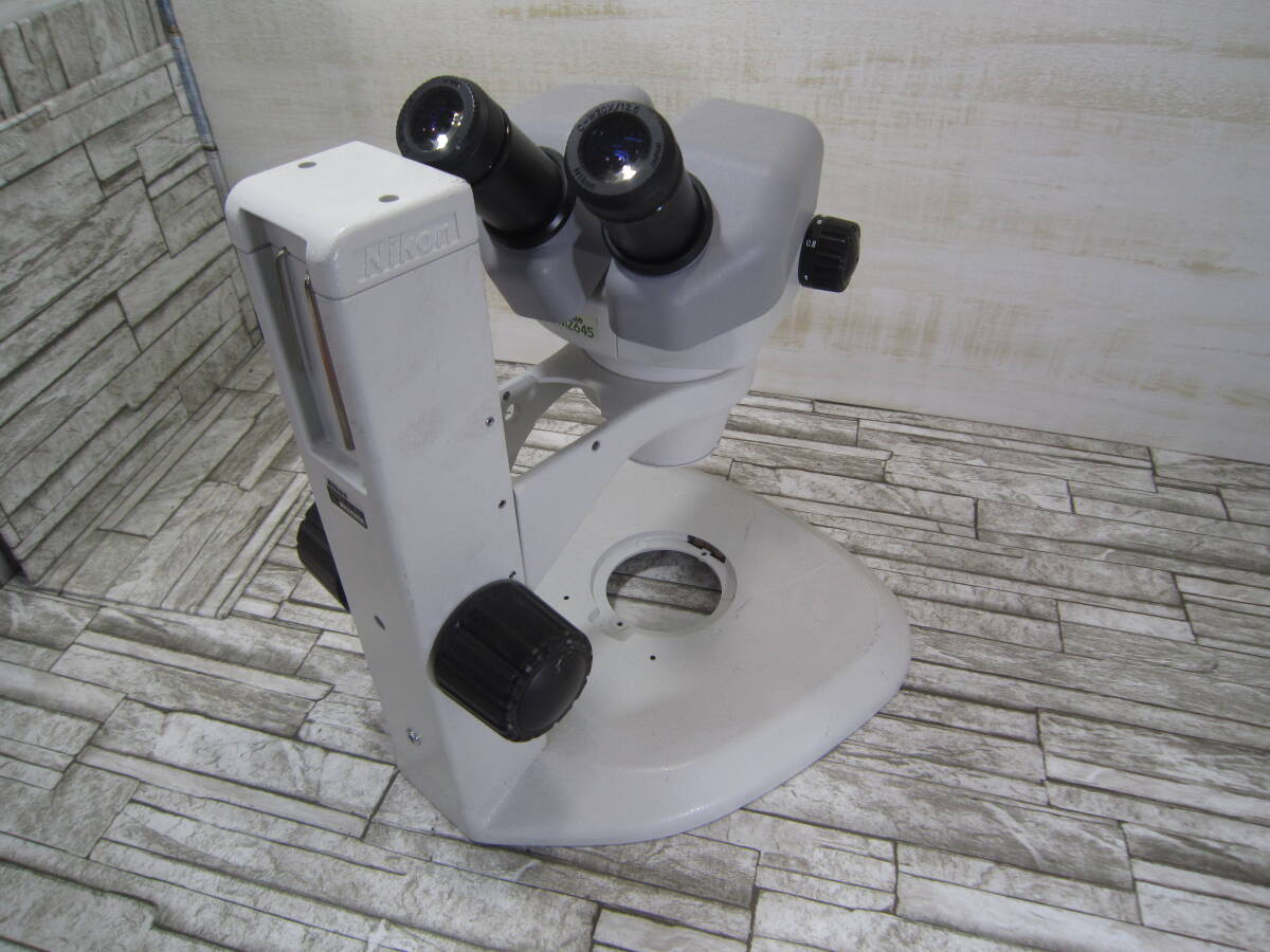 Nikon Nikon микроскоп для подставка реальный body микроскоп C-PS SMZ645 контактный глаз линзы 