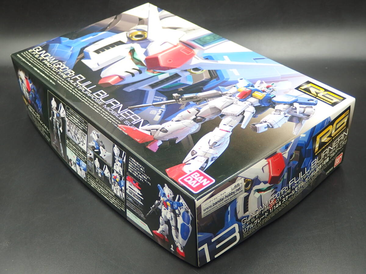 バンダイ【機動戦士ガンダム0083】RG 13▼1/144 ガンダム試作1号機 フルバーニアン GP01Fb【未開封・未組立】_画像7