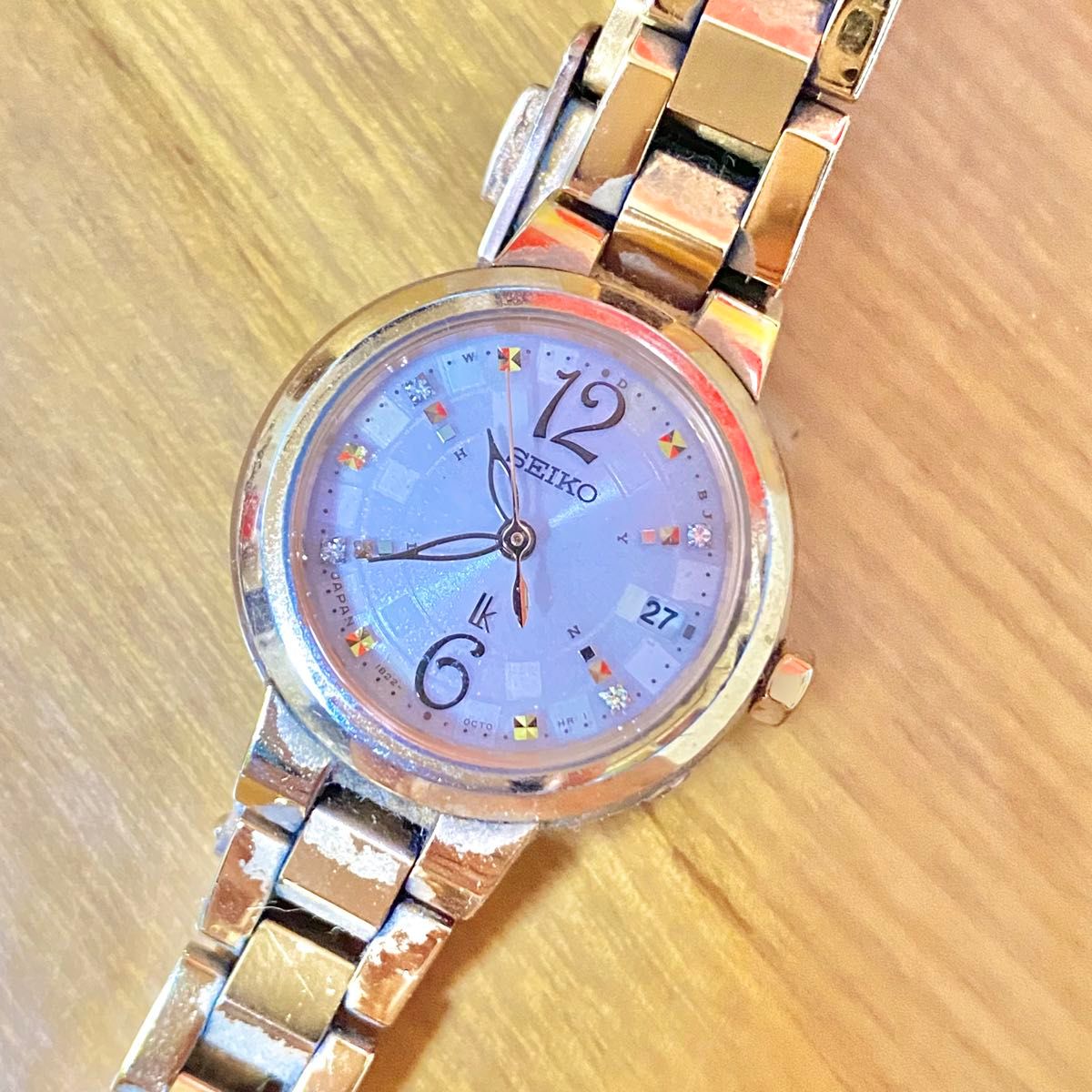 SEIKO ルキア ソーラー レディース腕時計 ことりっぷコラボ 4P SEIKO ルキア ソーラー レディース腕時計 ことりっぷコラボ 4P