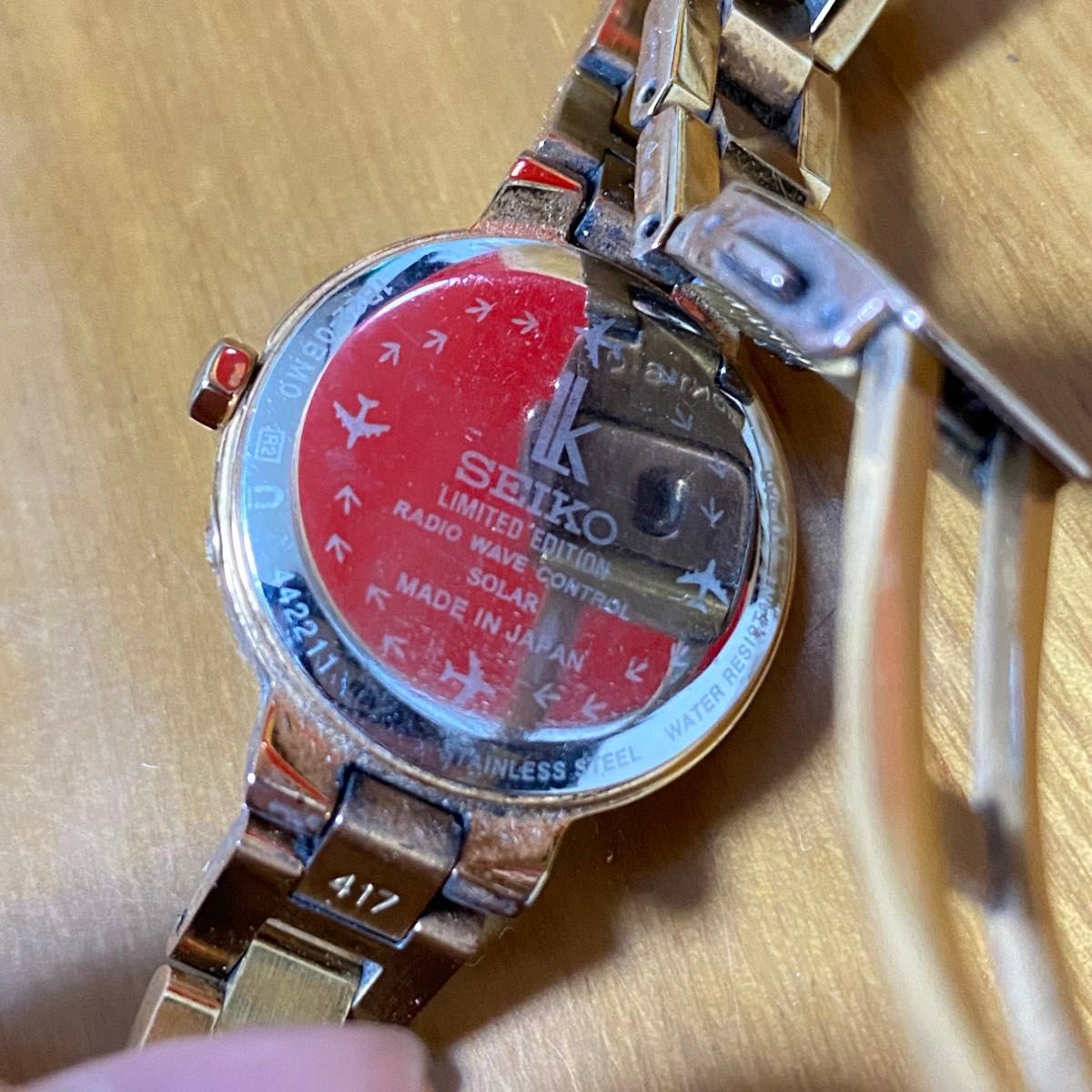 SEIKO ルキア ソーラー レディース腕時計 ことりっぷコラボ 4P SEIKO ルキア ソーラー レディース腕時計 ことりっぷコラボ 4P