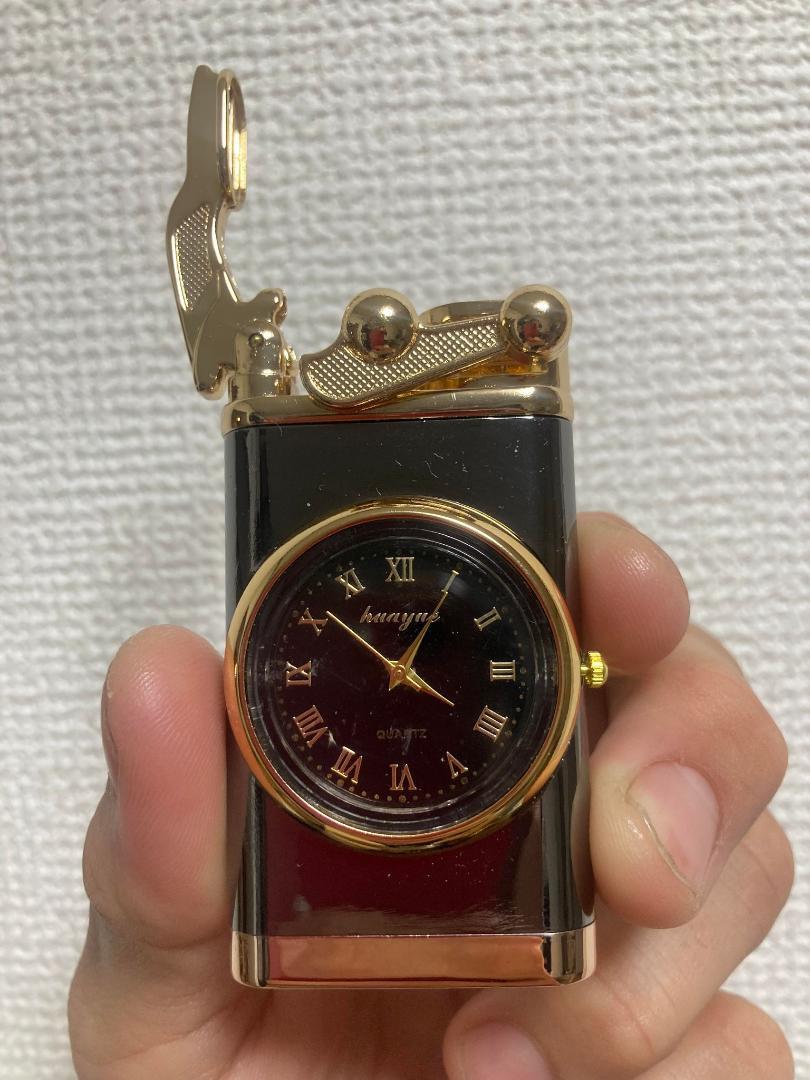  torch turbo lighter gas lighter electric clock attaching premium lighter note go in type 