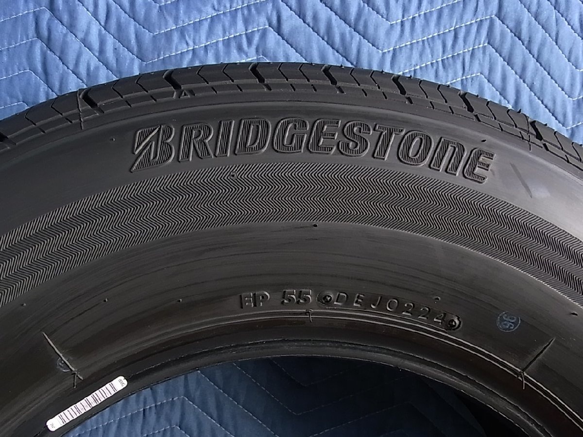 未走行10分山 2024年製 新車外し BRIDGESTONE ECOPIA RD613 195/80R15 4本 / 107/105S LT ブリヂストン エコピア 200系 ハイエース_画像4