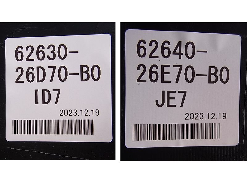 新車外し 200系 ハイエース スーパーGL 7型 純正 リア クォータートリム 左右 / 62630-26D70-B0 62640-26E70-B0 クォーターパネル_画像9