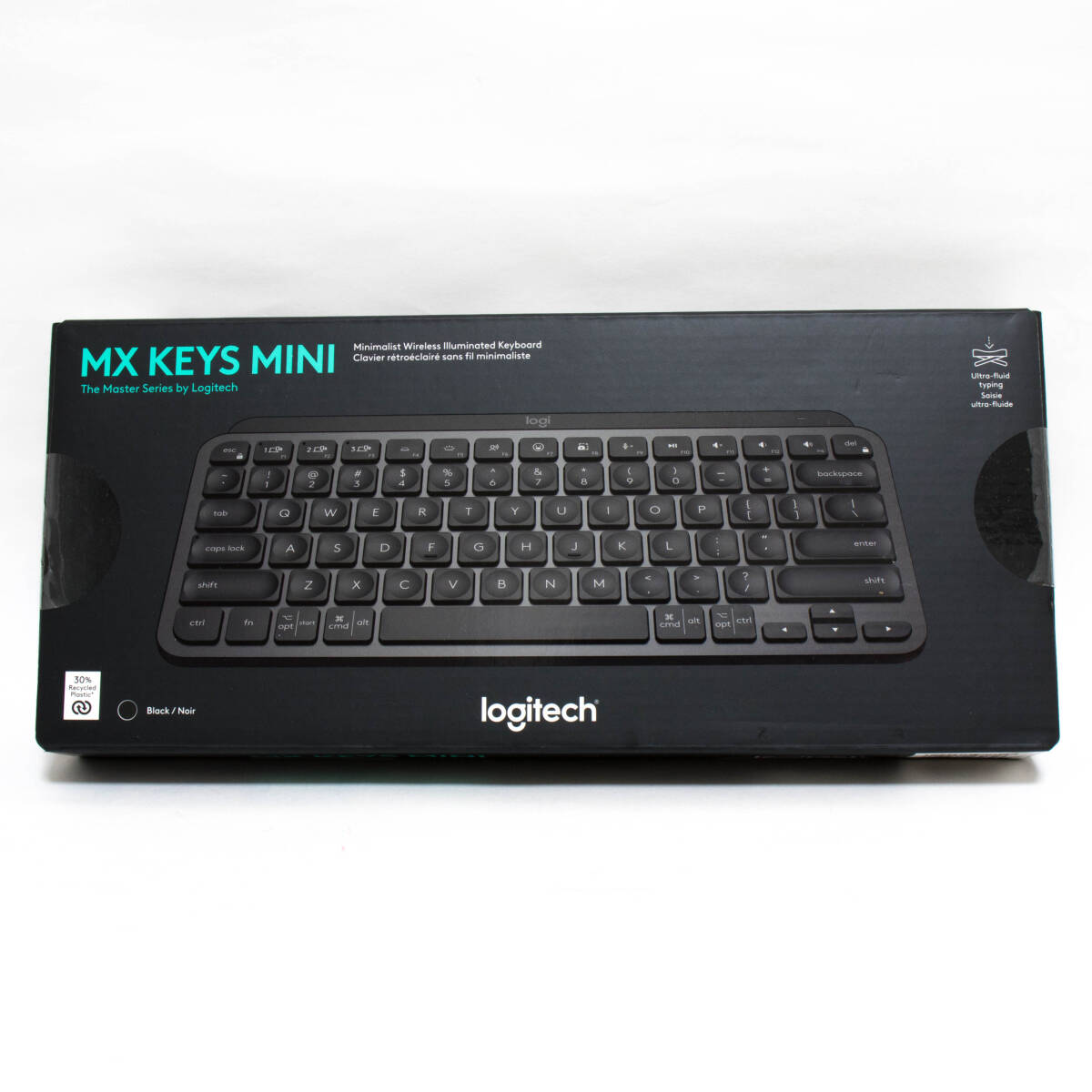 ☆新品未開封品☆ロジテック Logitech Logicool MX Keys Mini Wireless Keyboard Black Noir US配列 ワイヤレス キーボード 920-010475の画像1