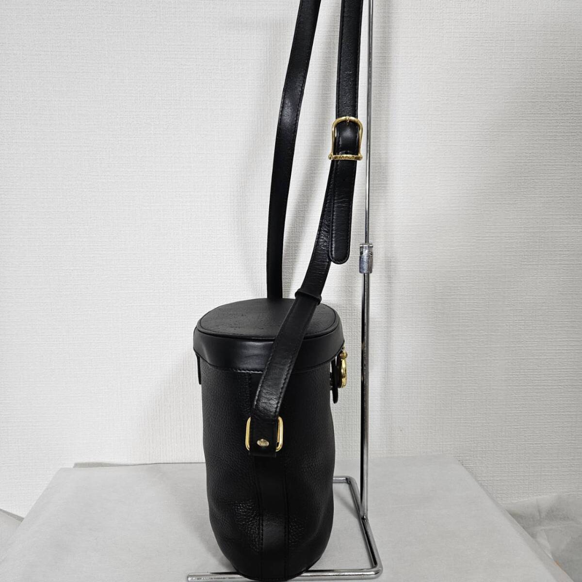 《1円スタート》Celine　セリーヌ　バケツ型　レザー　ショルダーバッグ　ブラック　CE5059_画像4