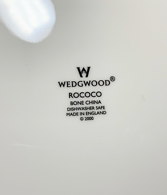 極美品！Wedgwood ウェッジウッド ROCOCO ロココ プレート 約27.5cm 大皿 1枚の画像4