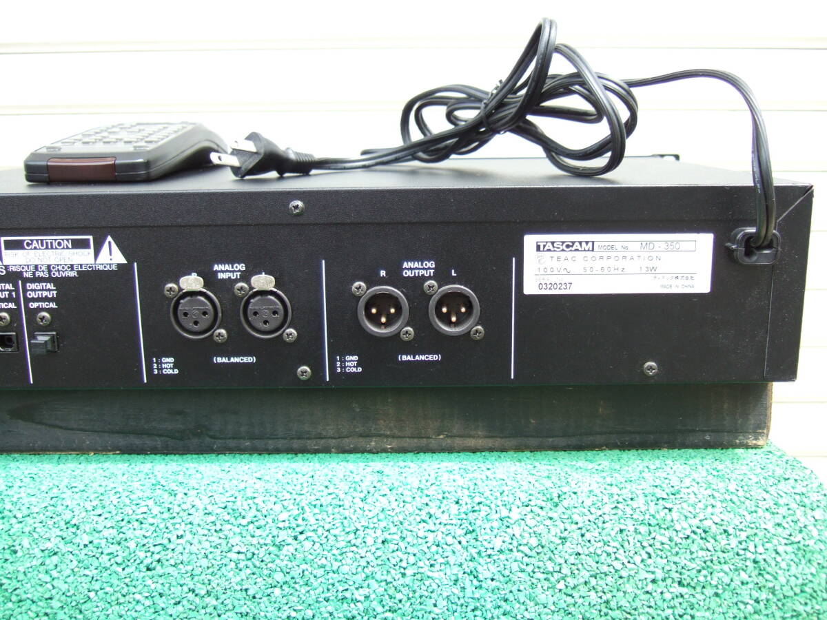 TASCAM MD deck MD-350