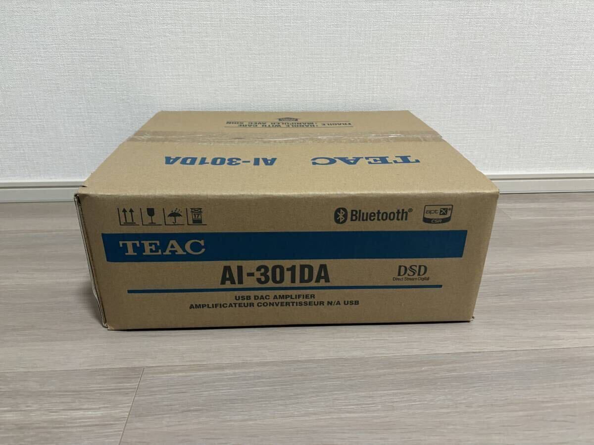 【送料無料】TEAC AI-301DA-SP-B 2021年製 美品 ワンオーナー 通電動作確認済 ブラック 付属品完備 外箱有　おまけ付き_画像6