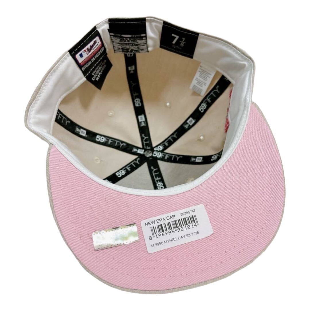 2023名作大谷翔平着用　母の日モデル　ロサンゼルス・エンゼルス　ニューエラ　 59FIFTY NEW ERA MOTHERS DAY 77/8 ドジャース_画像8