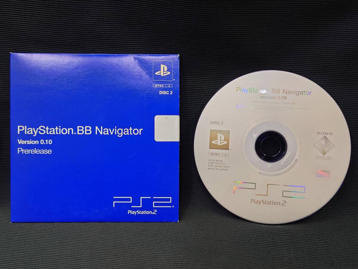 SONY PlayStation BB Navigator Version0.10 Prerelease ディスク2のみ /ソニー プレイステーション2 / PS2の画像1