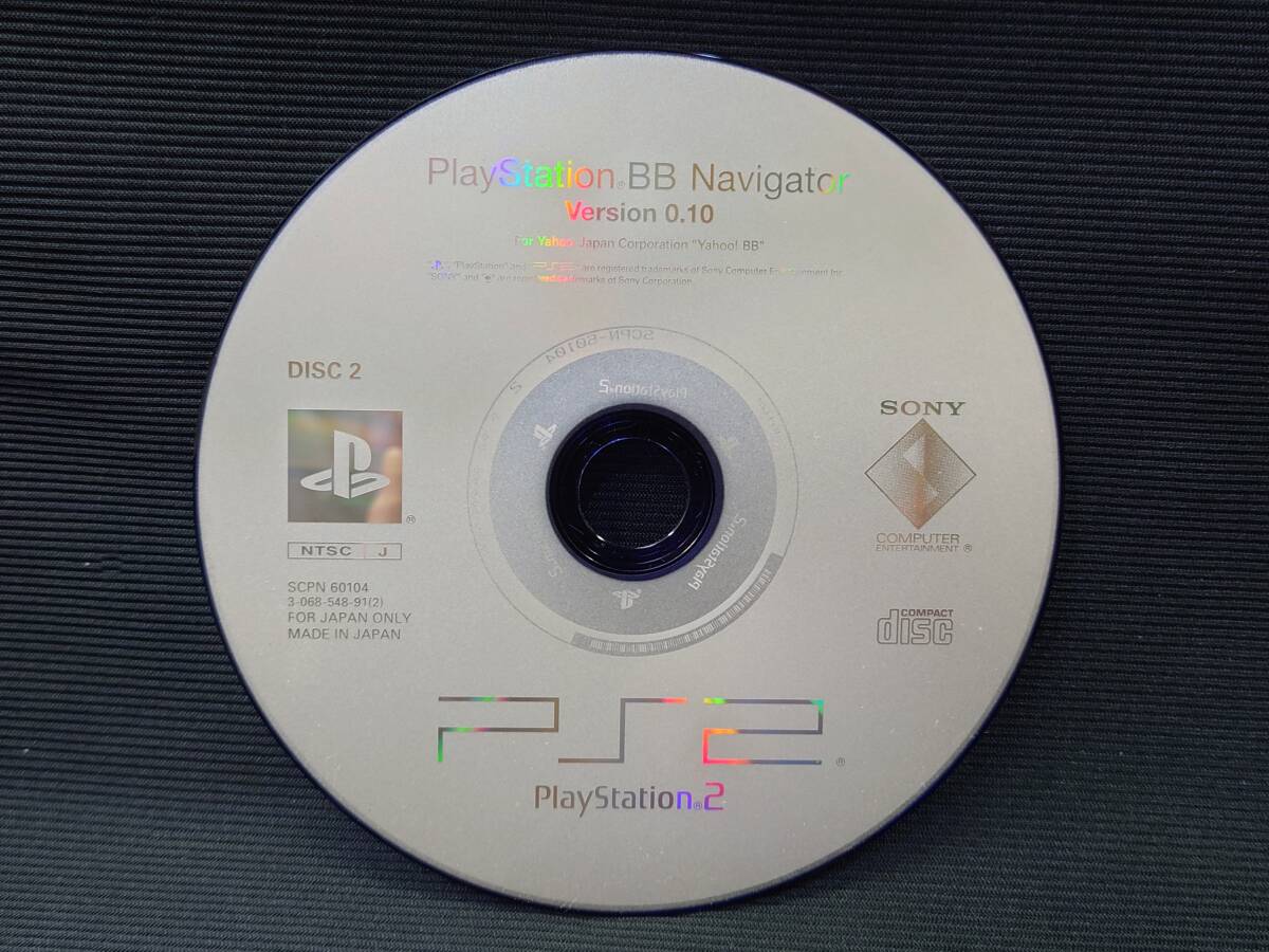 SONY PlayStation BB Navigator Version0.10 Prerelease ディスク2のみ /ソニー プレイステーション2 / PS2の画像4