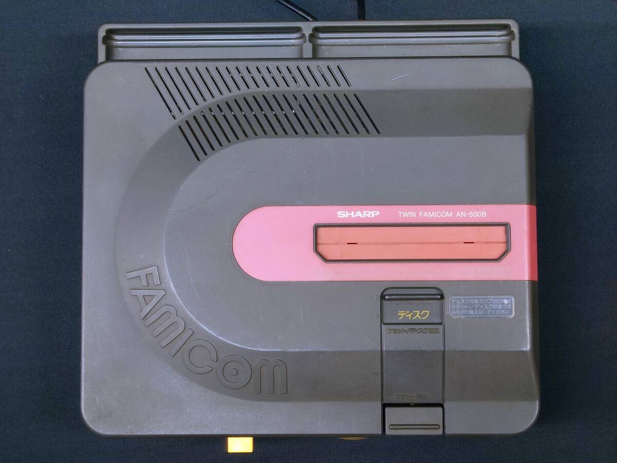 シャープ ツインファミコン 本体 AN-500B 動作OK / SHARP TWIN シャープ ツインファミコン 本体 AN-500B 動作OK / SHARP TWIN