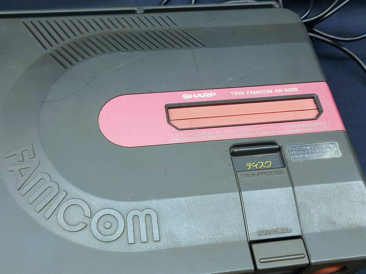 シャープ ツインファミコン 本体 AN-500B 動作OK / SHARP TWIN シャープ ツインファミコン 本体 AN-500B 動作OK / SHARP TWIN