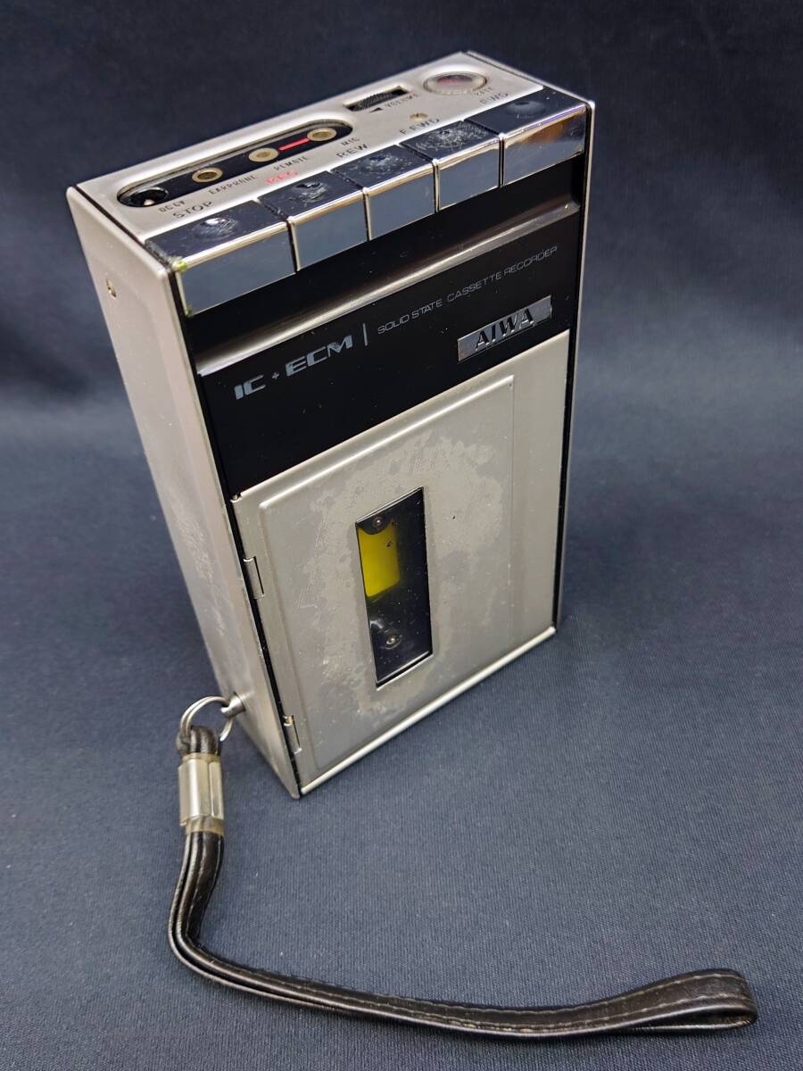 AIWA カセットテープレコーダー TP-743 未テスト / アイワ_画像1