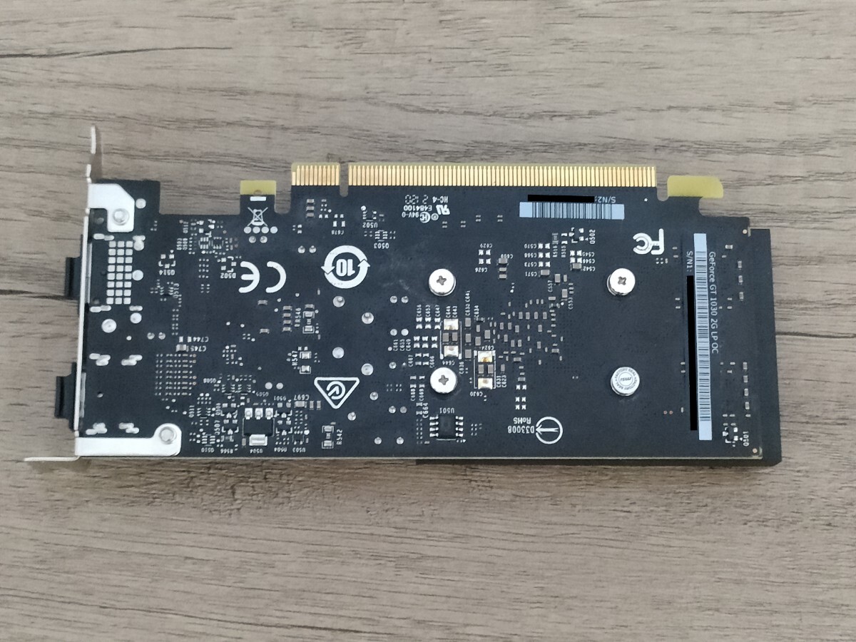 NVIDIA MSI GeForce GT1030 2GB LP OC 【グラフィックボード】_画像8