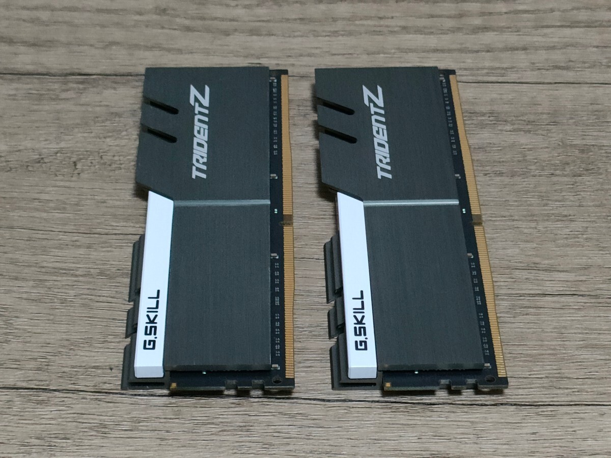 G.SKILL TRIDENT-Z DDR4-3200 16GB×2枚=計32GB 【デスクトップ用メモリ】 の画像6