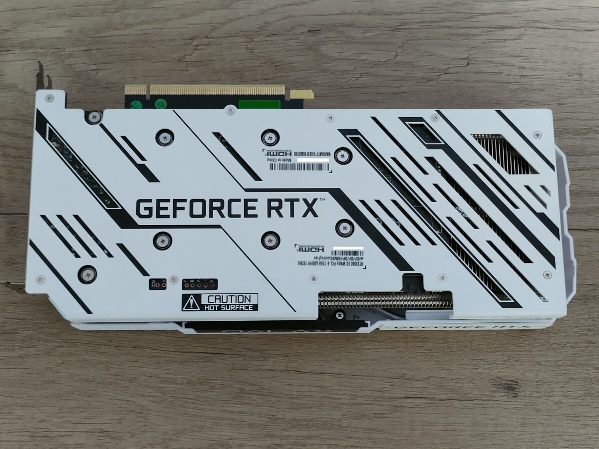 NVIDIA 玄人志向 GeForce RTX3060 12GB GALAKURO GALAX EX White 【グラフィックボード】の画像6
