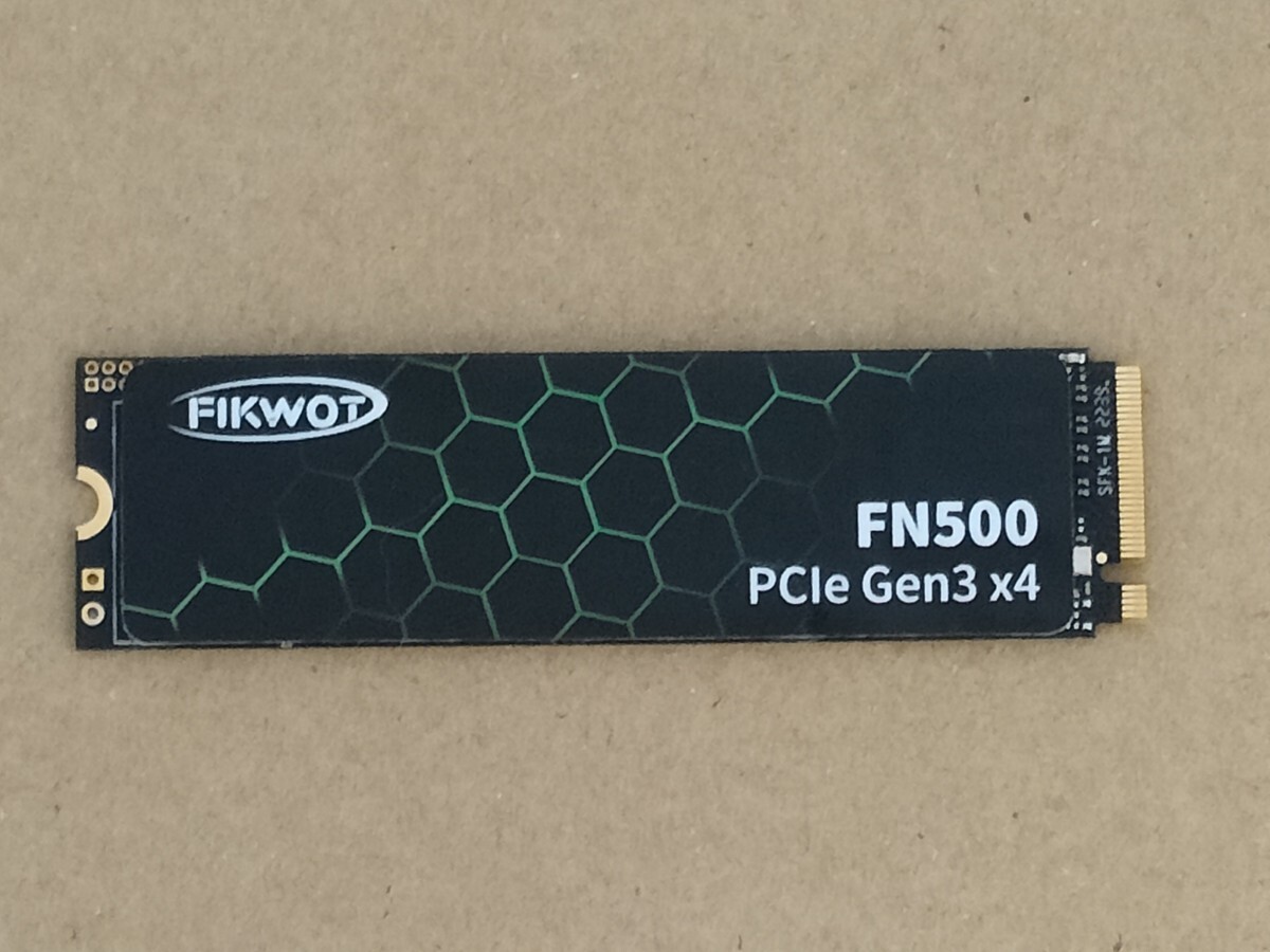 FIKWOT FN500 M.2 2280 PCIe Gen3×4 NVMe 1TB 【SSD】_画像3