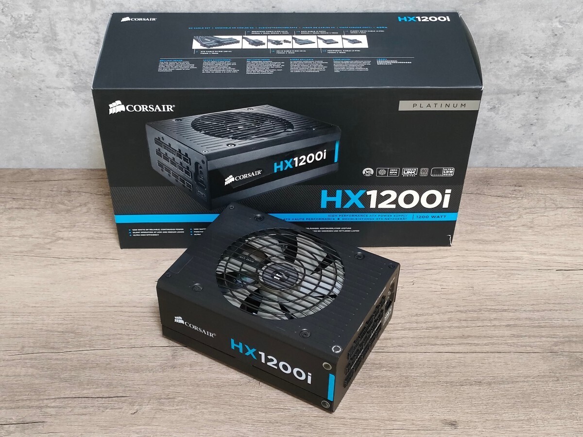 CORSAIR HX1200i 80PLUS PLATINUM 1200W 【電源ユニット】