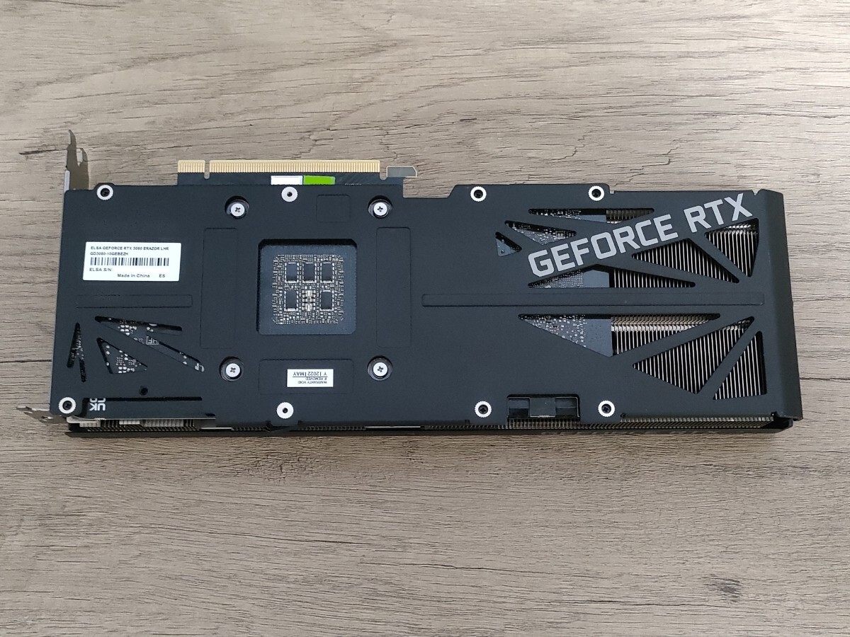 NVIDIA ELSA GeForce RTX3080 10GB ERAZOR LHR 【グラフィックボード】