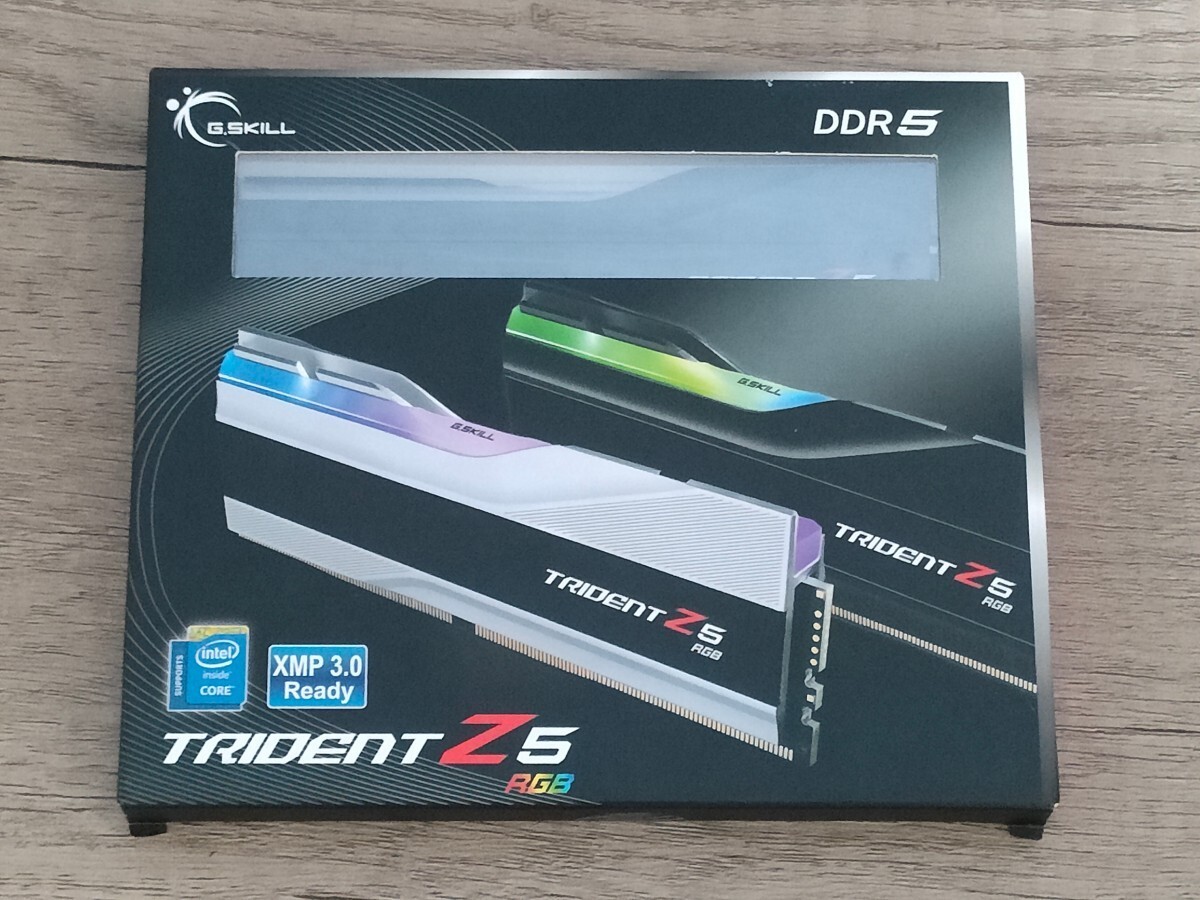 G.SKILL TRIDENT Z5 RGB DDR5-6000 16GB×2枚 計32GB 【デスクトップ用メモリ】_画像1