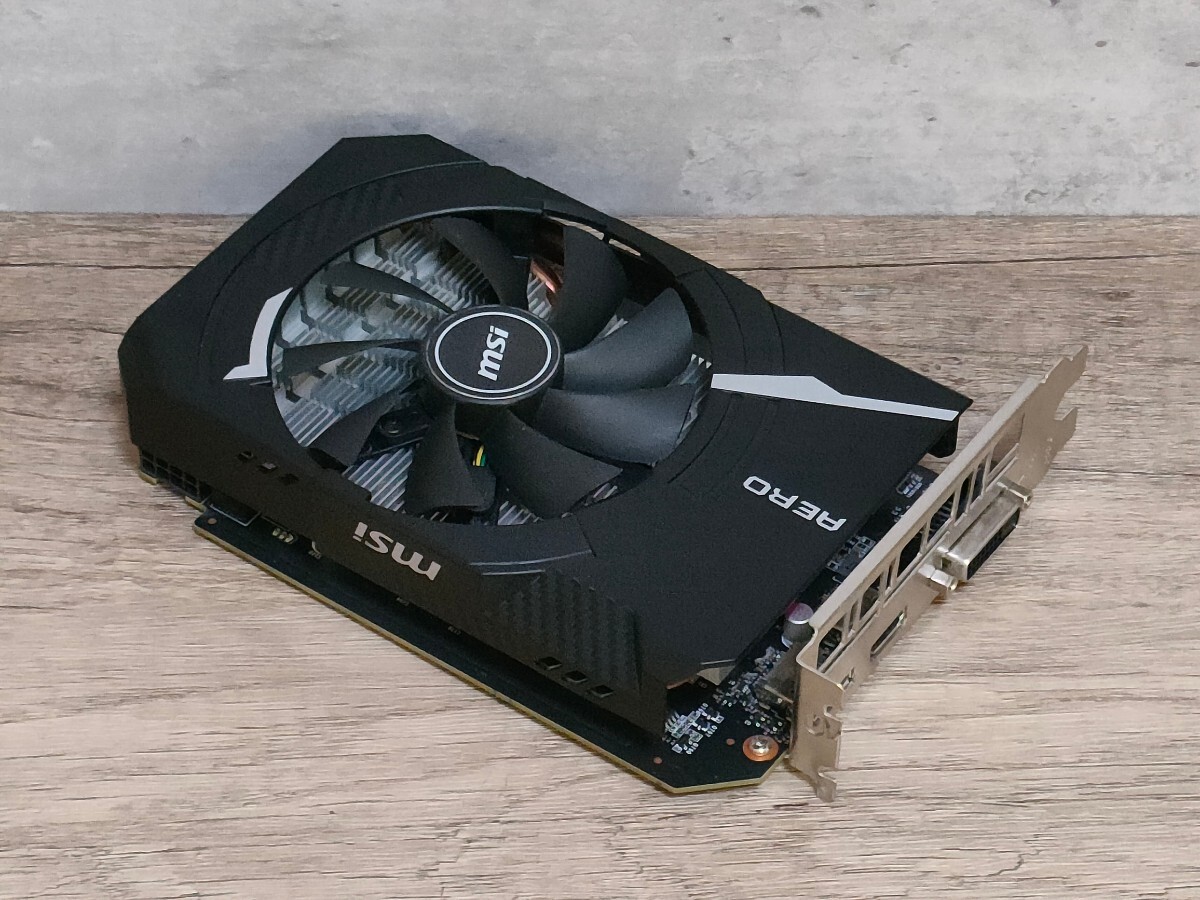 NVIDIA MSI GeForce GTX1660 6GB AERO ITX OC 【グラフィックボード】の画像1