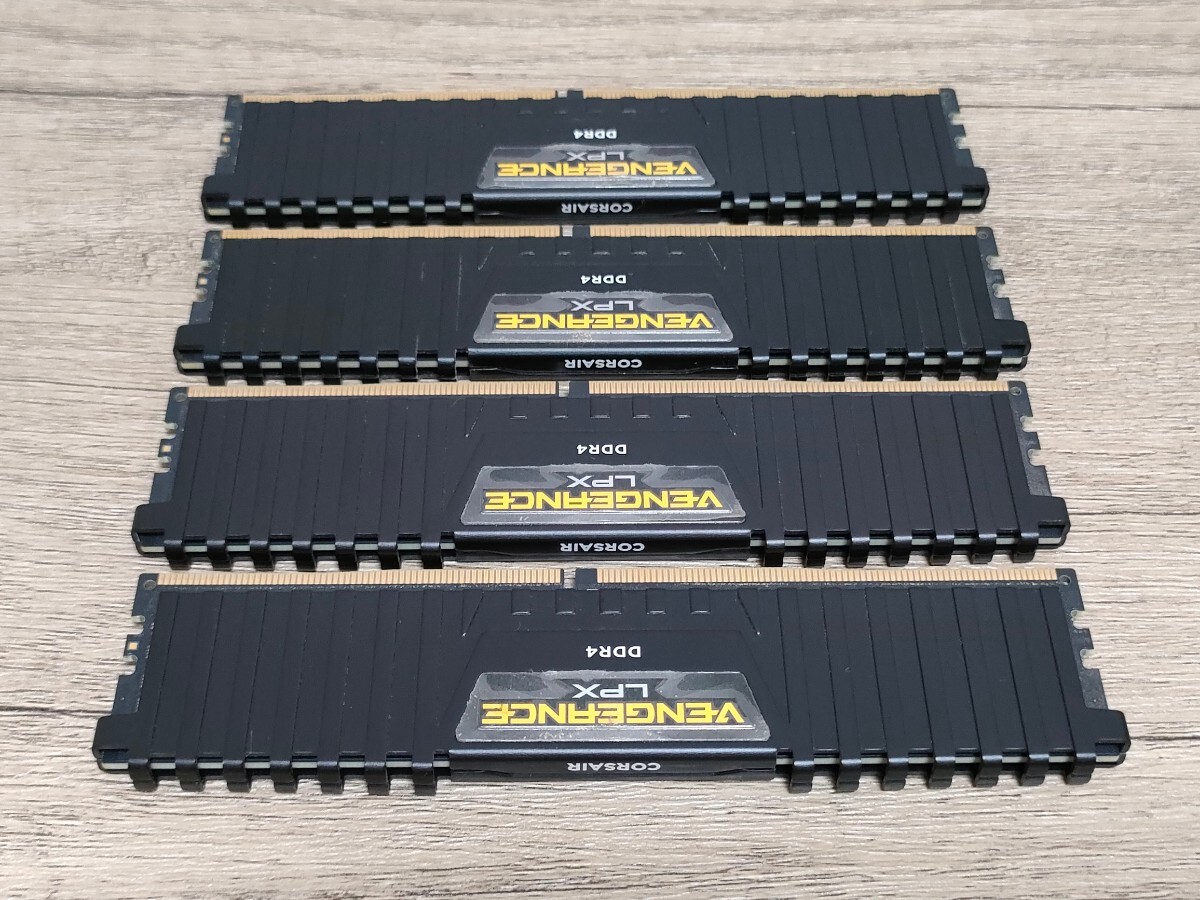 CORSAIR VENGEANCE LPX DDR4 2400MHz 4GB×4枚 計16GB 【デスクトップ用メモリ】の画像9