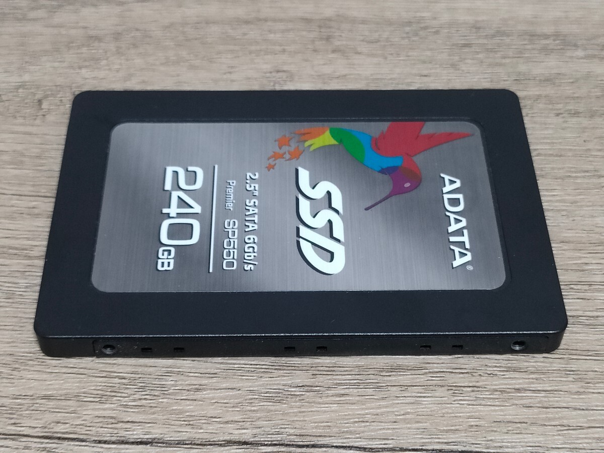 ADATA SP550 2.5inch SATAⅢ Solid State Drive 240GB 【内蔵型SSD】の画像9