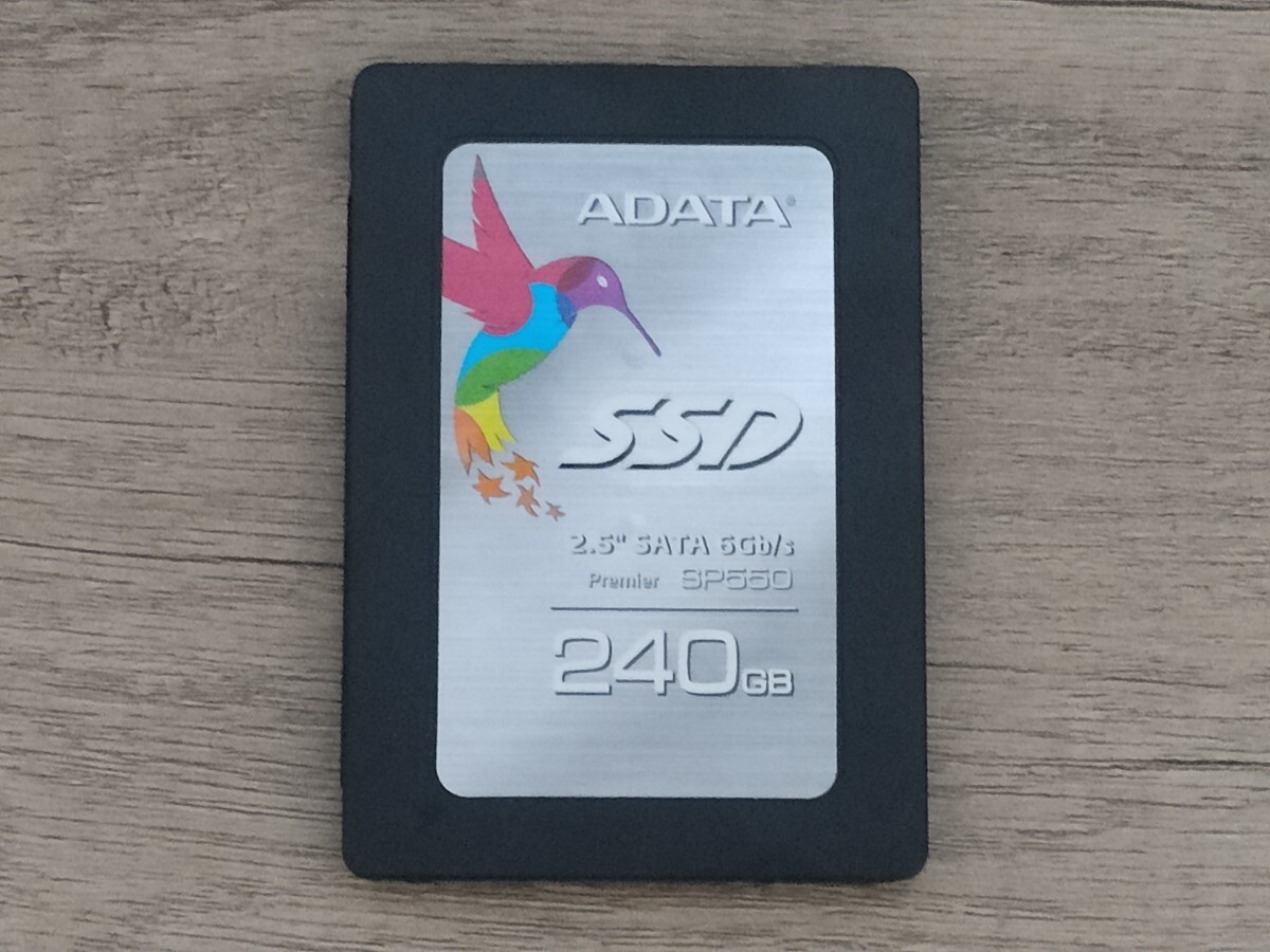 ADATA SP550 2.5inch SATAⅢ Solid State Drive 240GB 【内蔵型SSD】の画像3
