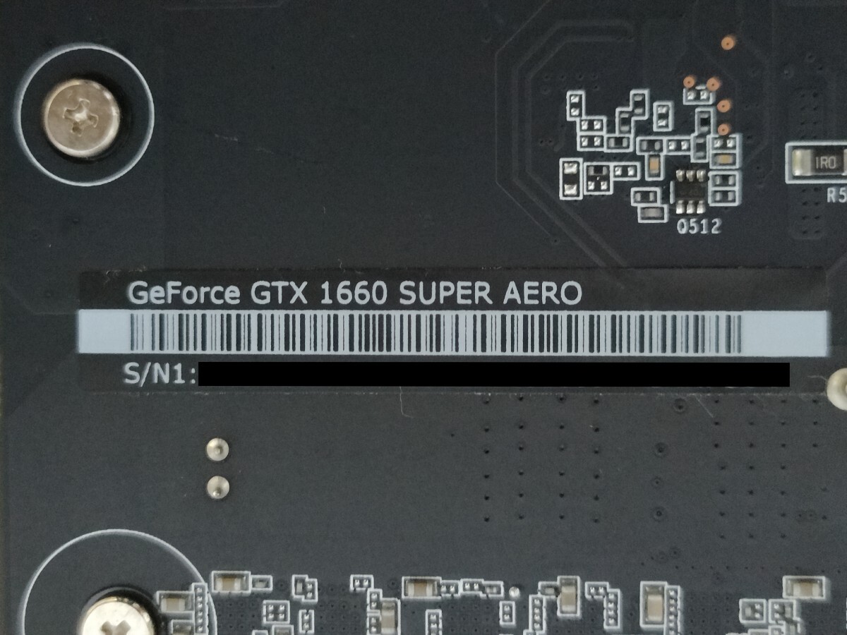 NVIDIA MSI GeForce GTX1660Super 6GB AERO 【グラフィックボード】の画像7