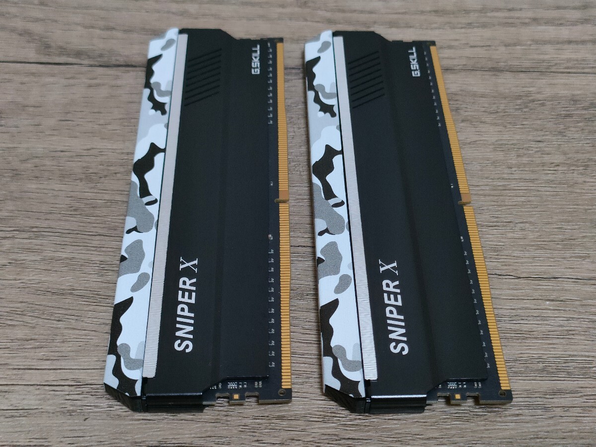 G.SKILL SNIPER X DDR4-3600 8GB×2枚 計16GB 【デスクトップ用メモリ】の画像6