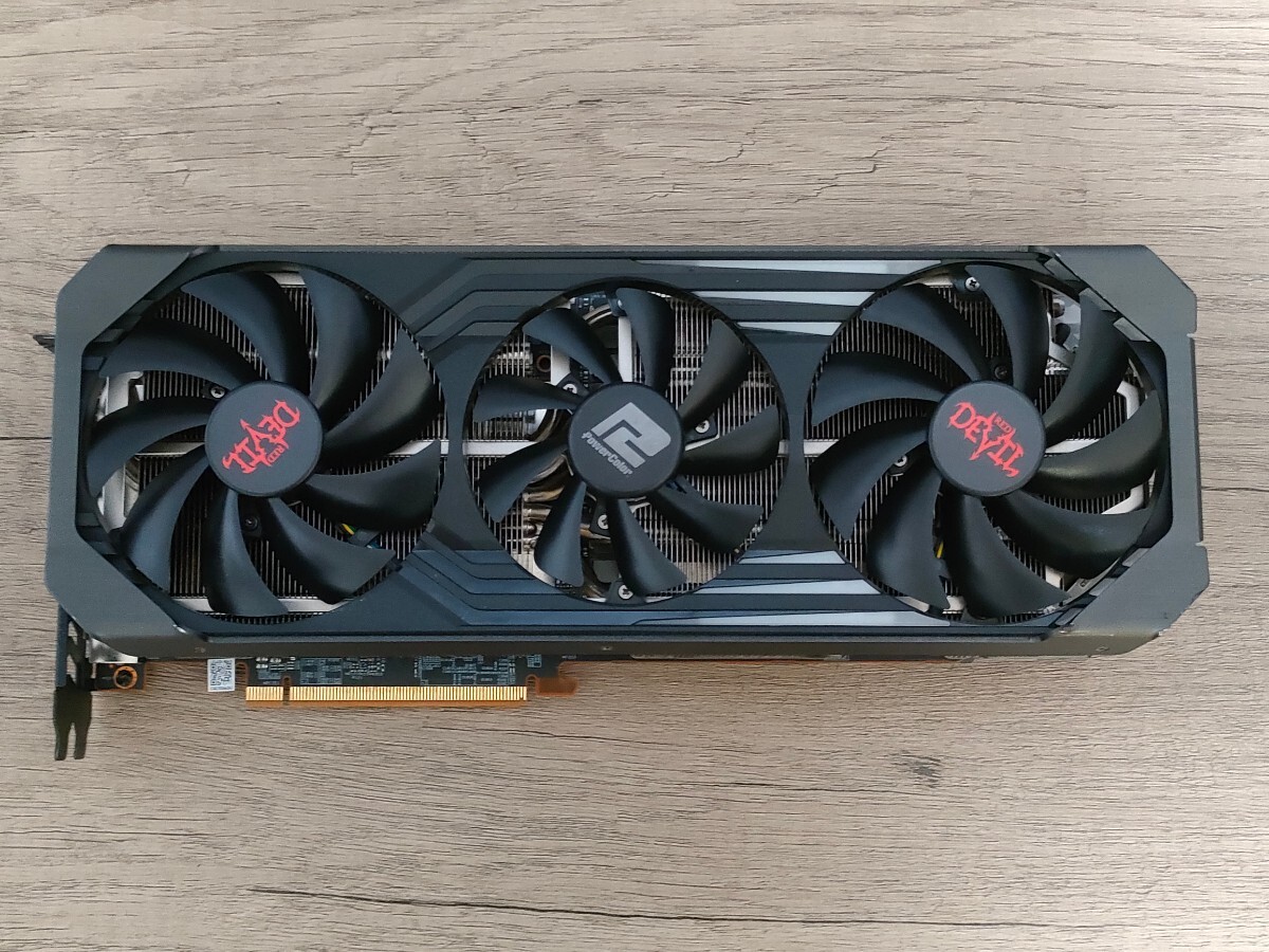 AMD PowerColor Radeon RX6800XT 16GB RED DEVIL OC 【グラフィックボード】_画像3