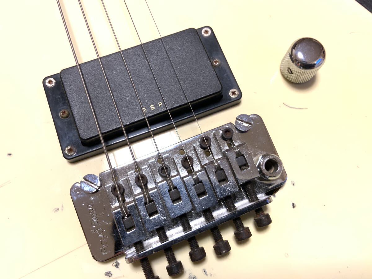 ZEP-Ⅱ エレキギター 80年代 Flpyd Rose FRT-3 ESP 1ハム メイプルネック  43の画像3