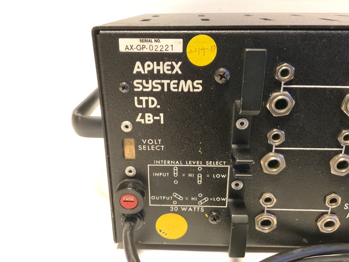 Aphex 4B-1 Lunchbox ランチボックス　API 500ラック　レコーディング　ジャンク　　39