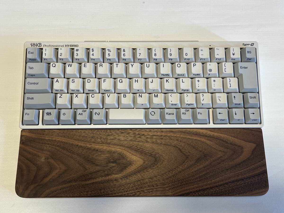 PFU keyboard HHKB Professional HYBRID Type-S Japanese arrangement | white ( exclusive use .. mat attaching )*HHKB for wood palm rest attaching 