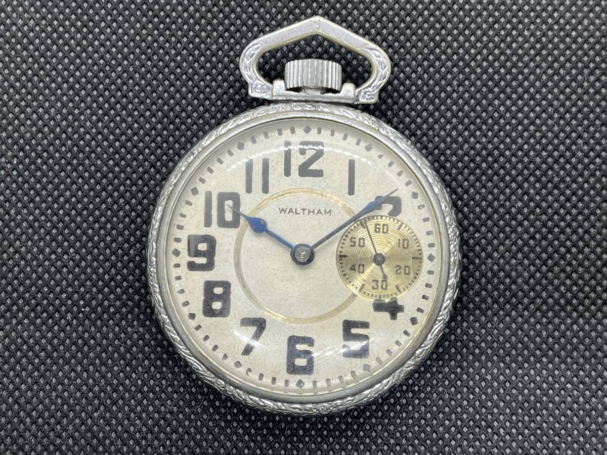 WALTHAM（ウォルサム） 懐中時計（動作品）アンティーク(Antique pocket watch）★同梱可 No.1132の画像1