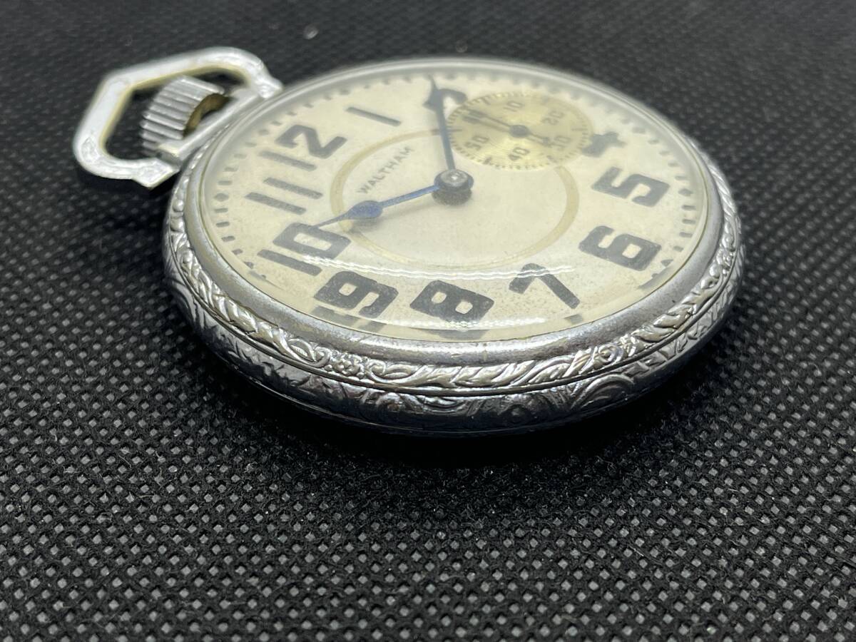 WALTHAM（ウォルサム） 懐中時計（動作品）アンティーク(Antique pocket watch）★同梱可 No.1132の画像4