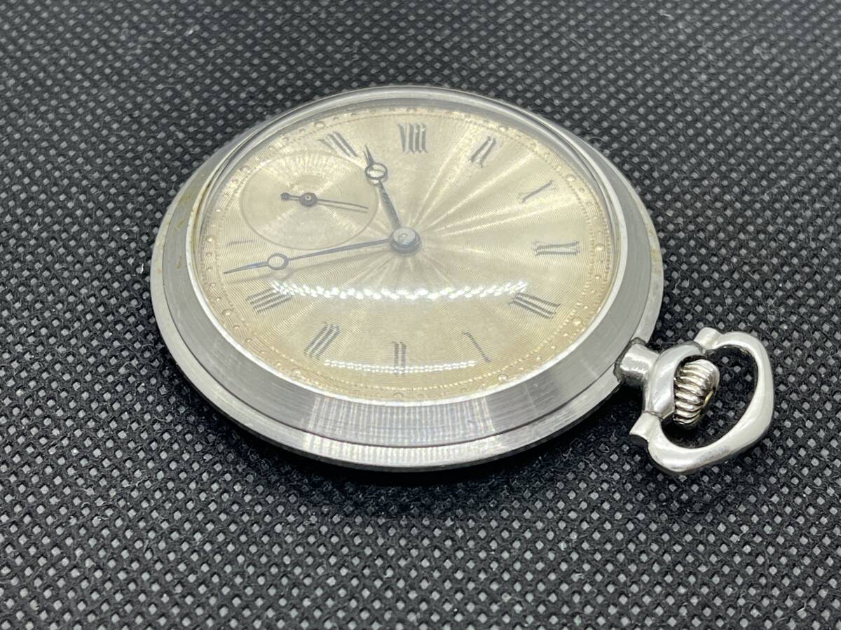 懐中時計 メーカー不明（動作品）アンティーク(Antique pocket watch）★同梱可 No.1136の画像2