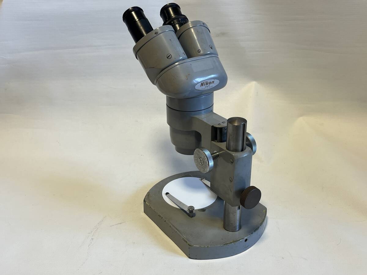 NIKON 双眼実体顕微鏡 OBJ2.5x 10x 時計用工具・部品 時計修理 ★同梱可 No.1144の画像3