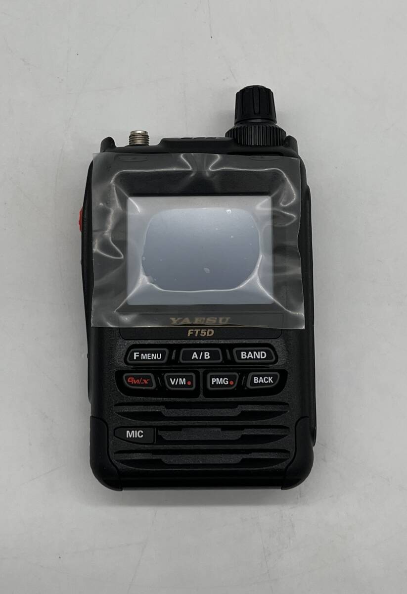 八重洲無線 アマチュア無線機 FT5D C4FM対応 144/430MHz 5Wハンディー 未使用品の画像4