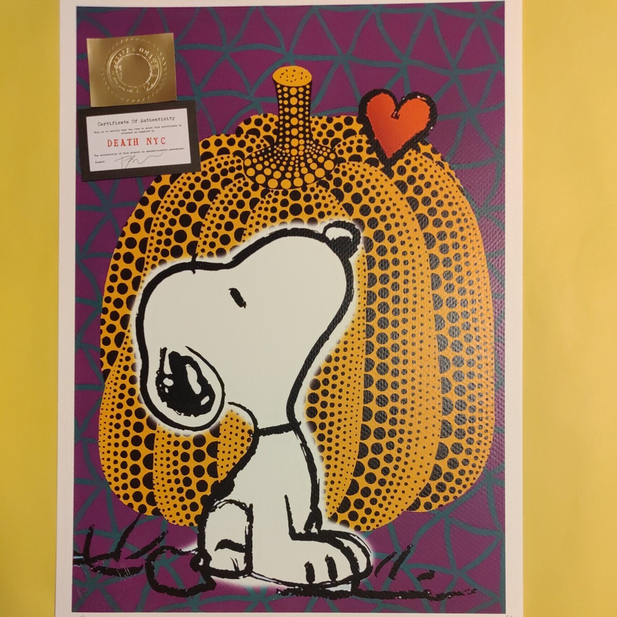 Yahoo!オークション - DEATH NYC 世界限定100枚 アートポスター Yahoo!オークション - DEATH NYC 世界限定100枚 アートポスター