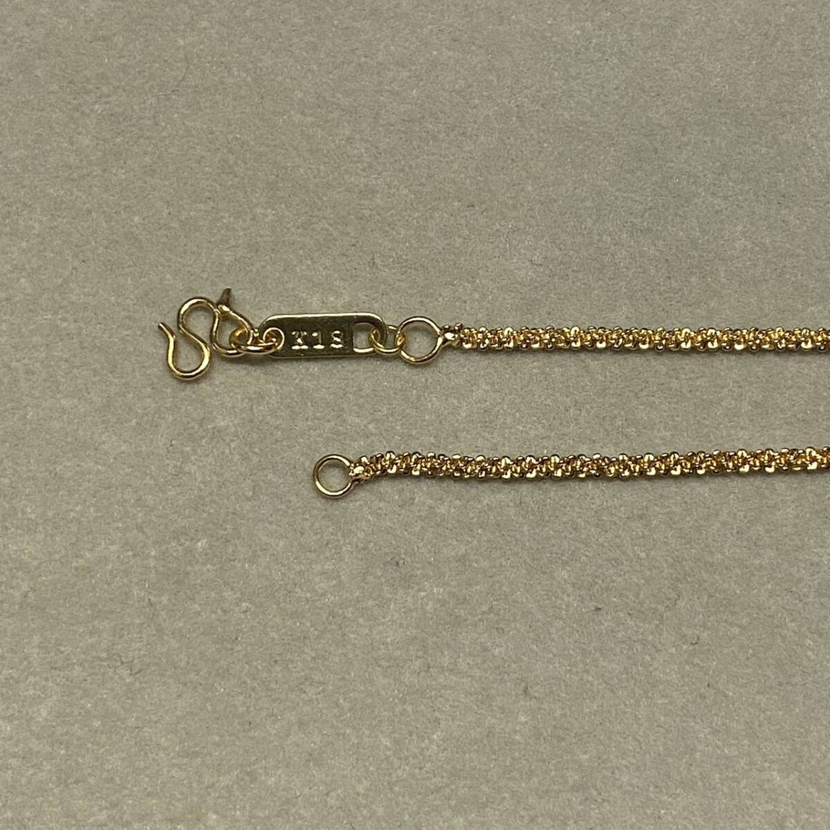 18KGP 18金 鍍金 カリフラワーチェーン ゴールドネックレス gold necklace 49の画像6