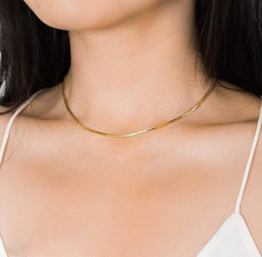 ゴールドネックレス 18k 印字あり 金 18金 18kgp gold necklace 15の画像2